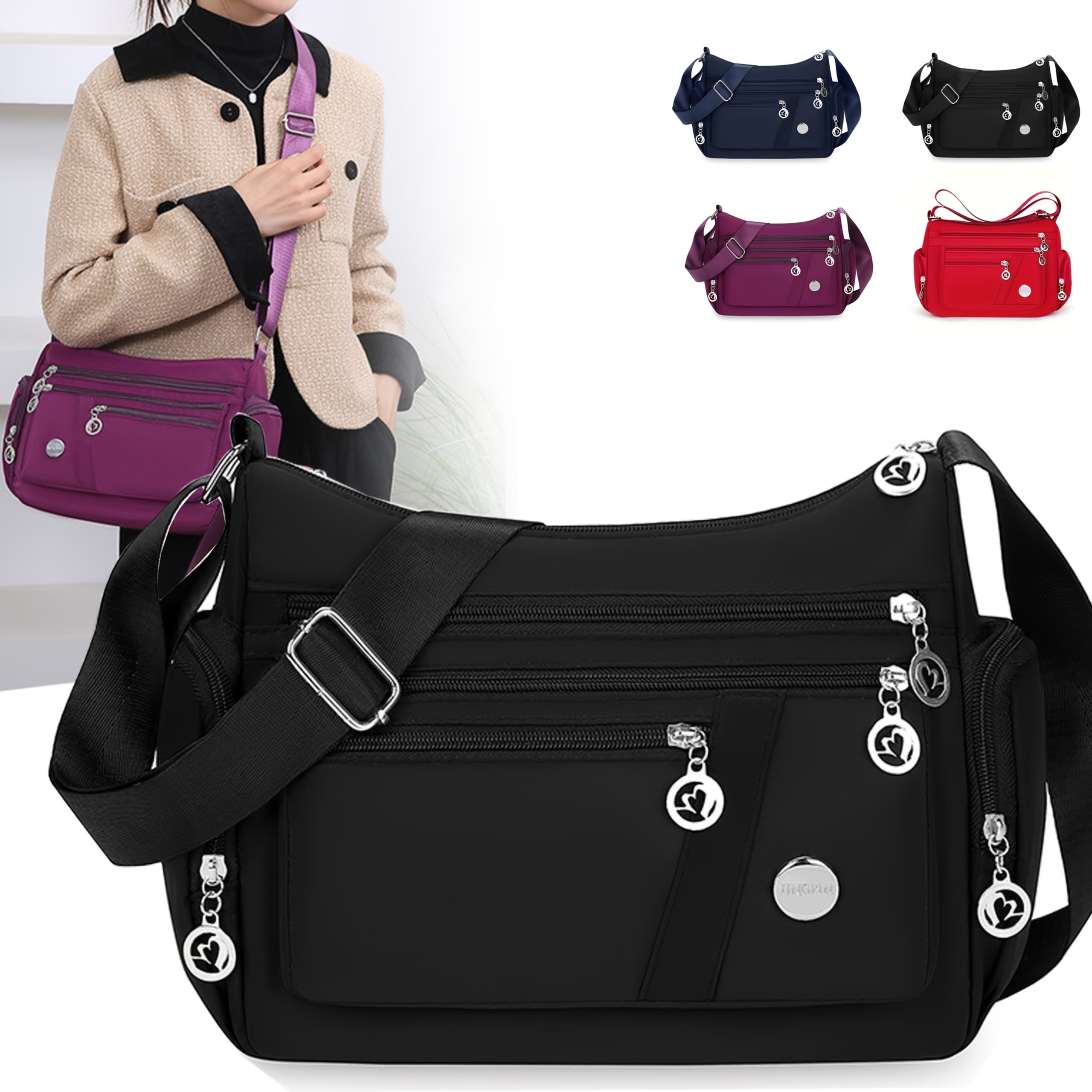 Spacious Crossbody Bag Designed for Middle-Aged Women - Image 5