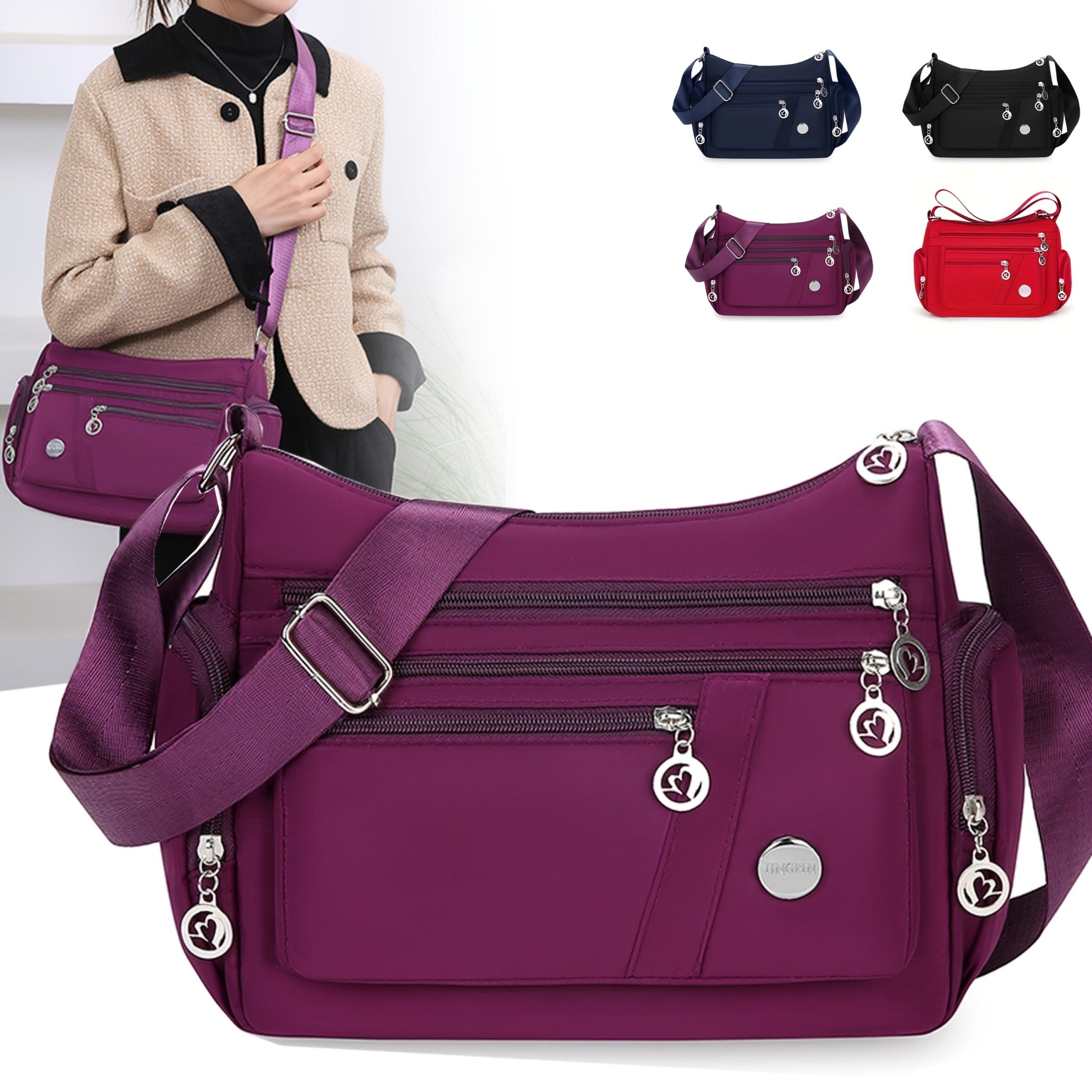 Spacious Crossbody Bag Designed for Middle-Aged Women - Image 7