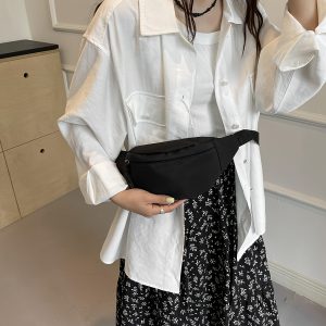 Outdoor Waist Pack for Women, Small Chest Crossbody Bag